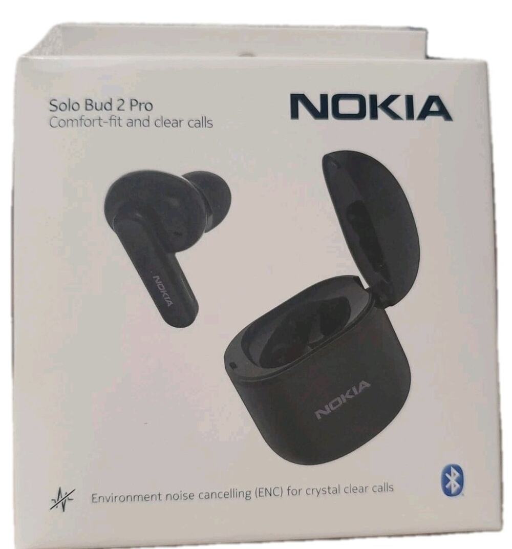 Nokia Go Earbuds 2 Pro True Wireless Bluetooth Earbuds Black New OEM